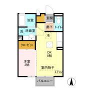 アビターレ狸塚の間取り画像