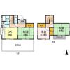 纒3丁目貸家 A棟の間取り画像