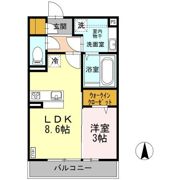 クレサージュの間取り画像