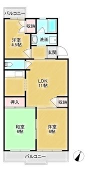 ローレルマンション21の間取り画像