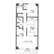 メルベーユ鎌須賀の間取り画像