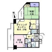 東急ドエル・アルス川口五丁目壱番館の間取り画像
