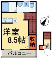 ハーモニックプレイスの間取り画像