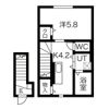 MEZY本町の間取り画像