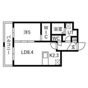 ヴィレッジ円山テラスの間取り画像