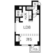 パークヒルズ豊平11の間取り画像