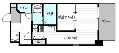 Axis Bldの間取り画像