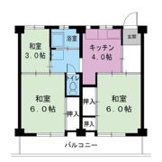 ビレッジハウス下管池3号棟の間取り画像