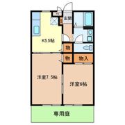 コンフォート岩槻Aの間取り画像