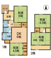 そよ風とオリーブの家の間取り画像