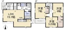 如来町30－1KODATEXⅣAの間取り画像