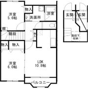 フィールド裕B棟の間取り画像