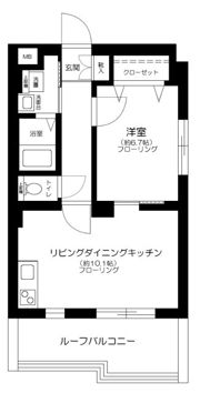 プラクティカル中野坂上の間取り画像