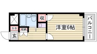 手柄マンションの間取り画像
