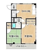 野久保ハイツの間取り画像