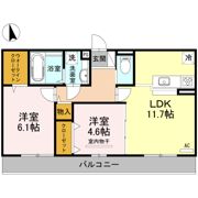 ルシエル メイキラ B棟の間取り画像