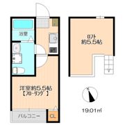 Scarlet箱崎の間取り画像