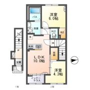 カームハウス（Calm House）の間取り画像