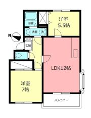 エンブレムの間取り画像