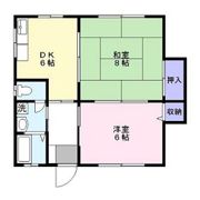 コーポハイネスDの間取り画像