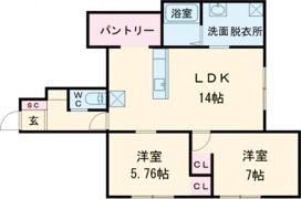 仮）穴生1丁目新築APの間取り画像