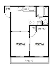 ヴィオレット千城の間取り画像