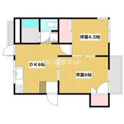ピースコート南津留の間取り画像