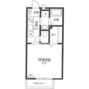 ワンズ ウエストの間取り画像