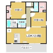 フロンティアTACHIBANAⅡの間取り画像