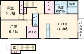 仮）穴生1丁目新築APの間取り画像