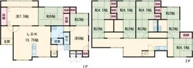 奈良市法連佐保山1-4-23戸建ての間取り画像
