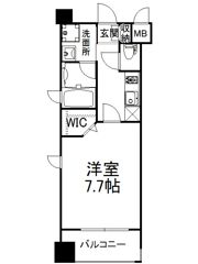 エンクレスト天神シティの間取り画像