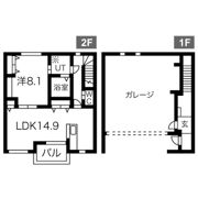 Y．K Garage湘南大和の間取り画像