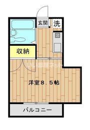 ソレイユ航映の間取り画像