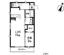 クレマチスAの間取り画像