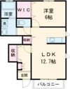 サンライズ黒木の間取り画像