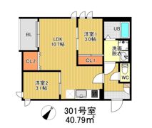 レガリスト大橋の間取り画像