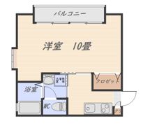 グランバリエ竹下の間取り画像