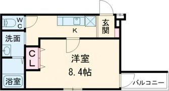 フジパレス堺北花田Ⅱ番館の間取り画像