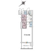 スプランディッド堺東Ⅲの間取り画像