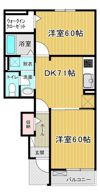 アヴァンティⅤ・Bの間取り画像