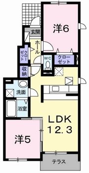マーゼの間取り画像