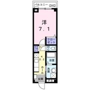 プリムローズ彦田の間取り画像