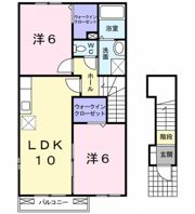 レッジェンダAの間取り画像
