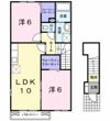 レッジェンダAの間取り画像