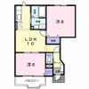 サンリット大道Bの間取り画像
