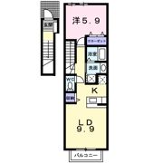 エトワール・AI Aの間取り画像