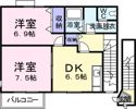 オーブリー栗熊の間取り画像