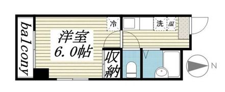 メゾン・ド・星ヶ丘セーヌの間取り画像
