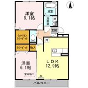 ドルチェ上杉の間取り画像